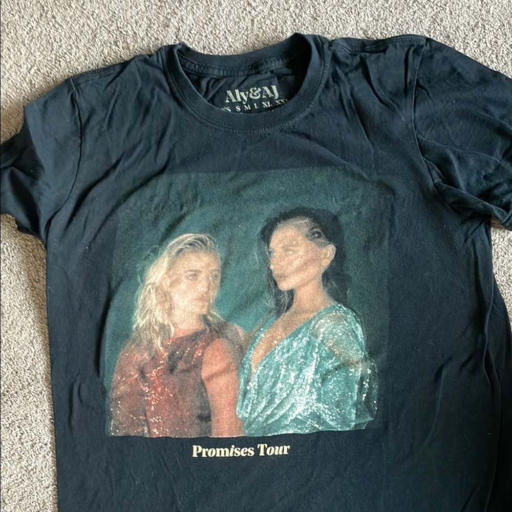 Aly & AJ tour shirt